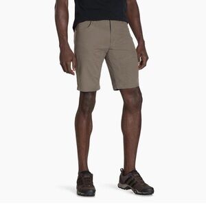 KUHL Mens Silencr Kargo Shorts Chino Casual Taupe Outdoor Utility Hiking Size 40